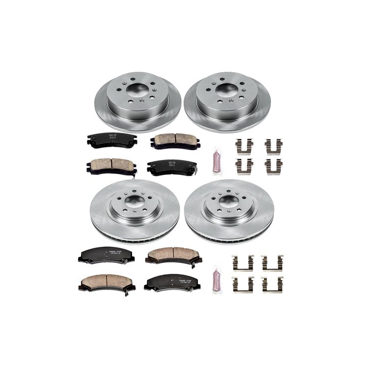 Autospecialty By Power Stop 1-Click Daily Driver Brake Kits