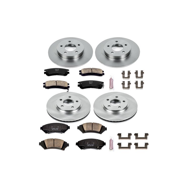 Autospecialty By Power Stop 1-Click Daily Driver Brake Kits