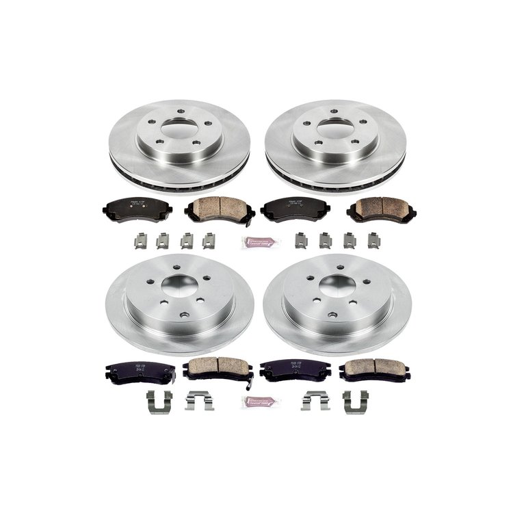 Autospecialty By Power Stop 1-Click Daily Driver Brake Kits