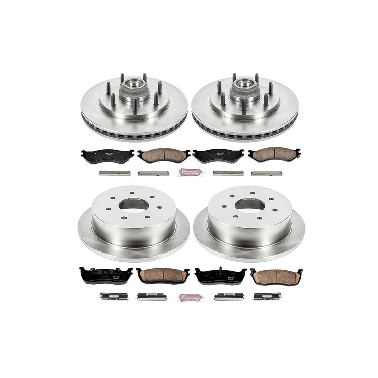 Autospecialty By Power Stop 1-Click Daily Driver Brake Kits