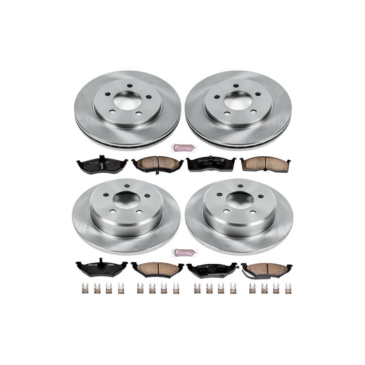 Autospecialty By Power Stop 1-Click Daily Driver Brake Kits