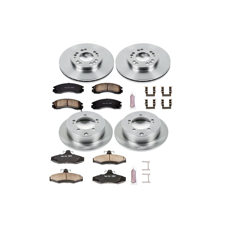 Autospecialty By Power Stop 1-Click Daily Driver Brake Kits