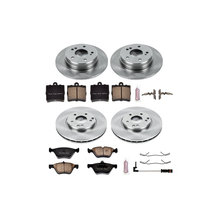 Autospecialty By Power Stop 1-Click Daily Driver Brake Kits