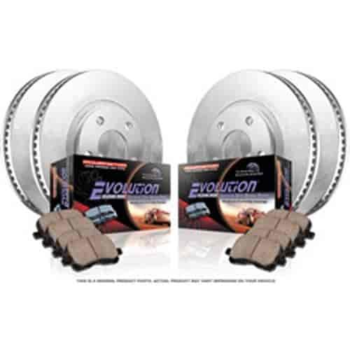 FRONT & REAR 1996-2000 BMW 540 Series;