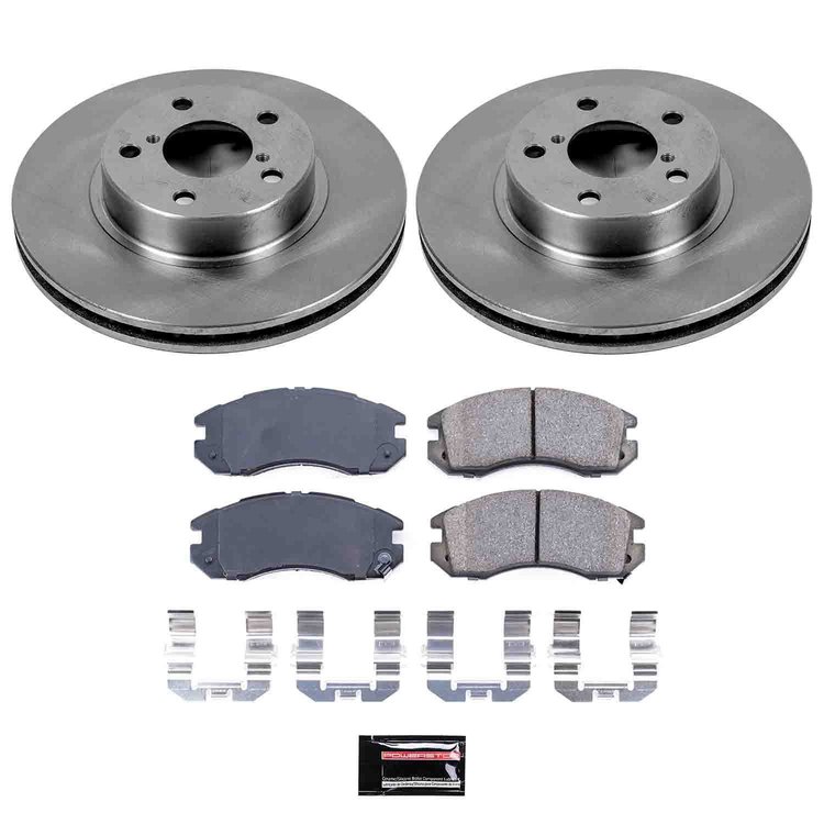 Autospecialty By Power Stop 1-Click Daily Driver Brake Kits
