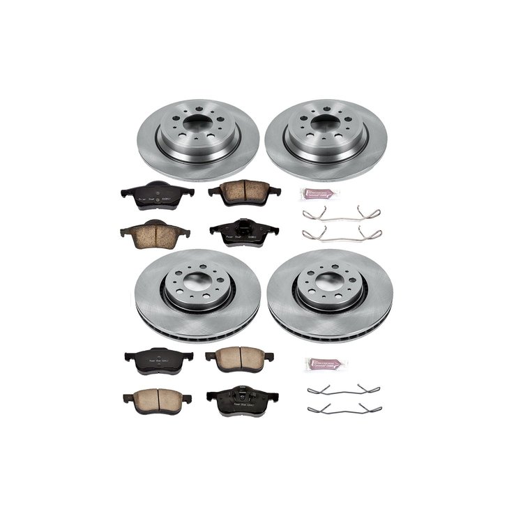 Autospecialty By Power Stop 1-Click Daily Driver Brake Kits