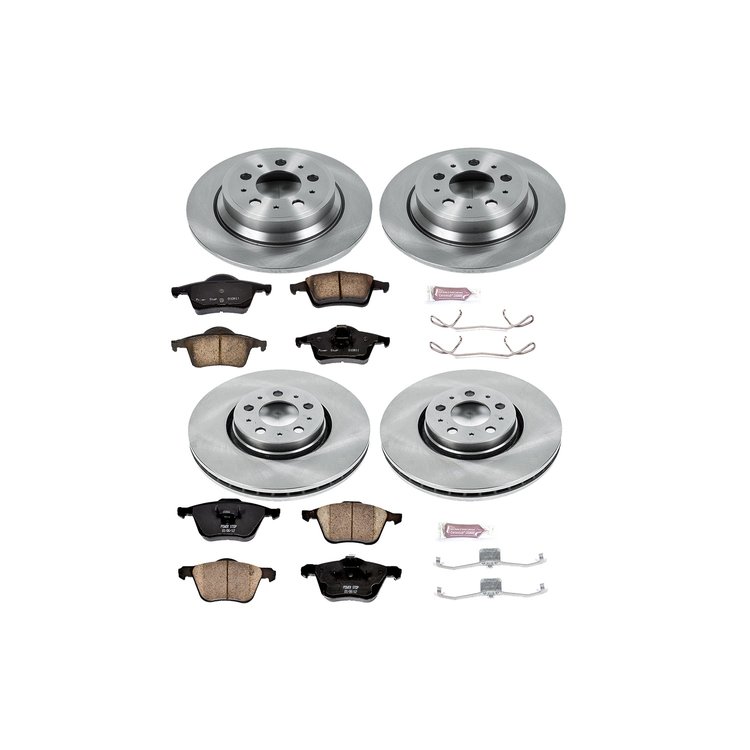 Autospecialty By Power Stop 1-Click Daily Driver Brake Kits