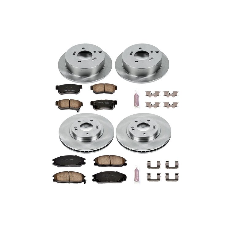 Autospecialty By Power Stop 1-Click Daily Driver Brake Kits