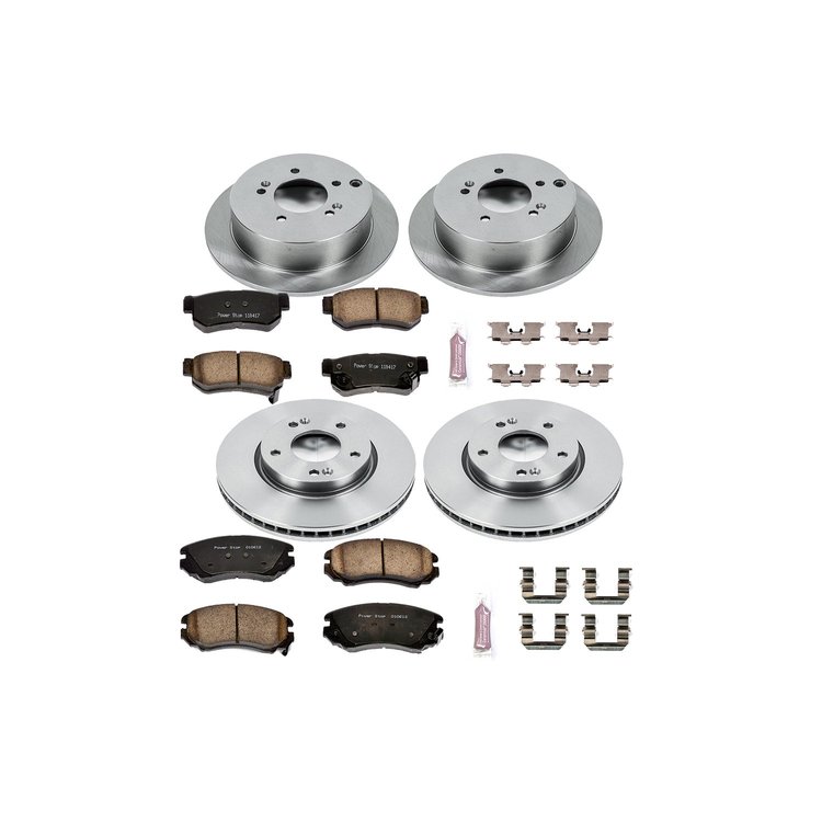 Autospecialty By Power Stop 1-Click Daily Driver Brake Kits