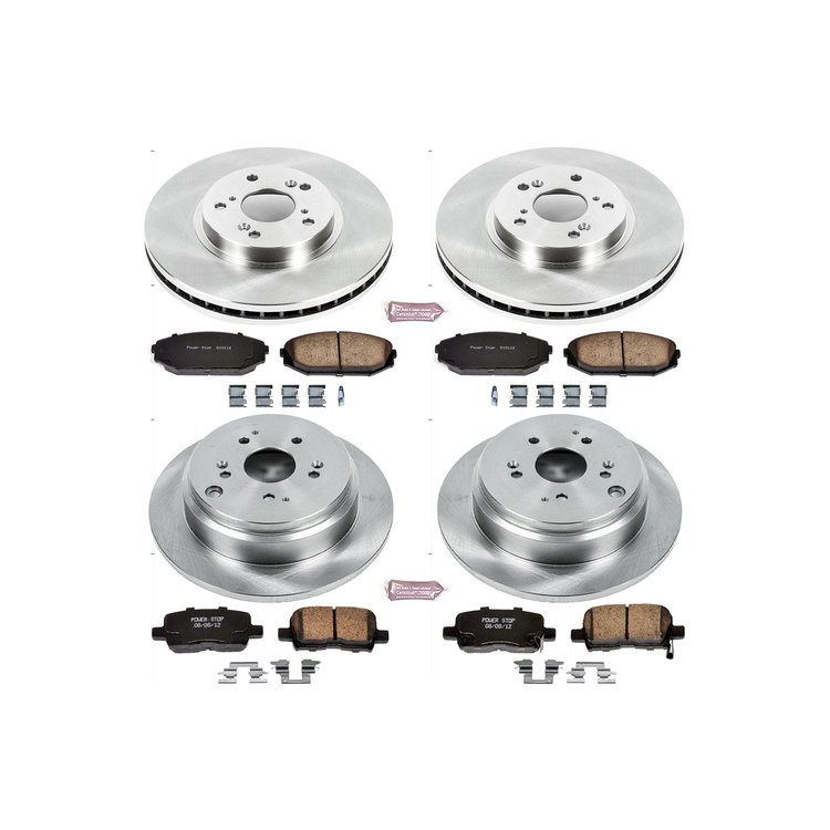 Autospecialty By Power Stop 1-Click Daily Driver Brake Kits