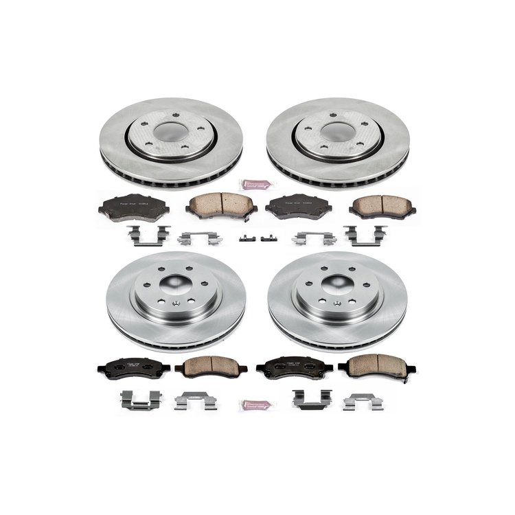 Autospecialty By Power Stop 1-Click Daily Driver Brake Kits