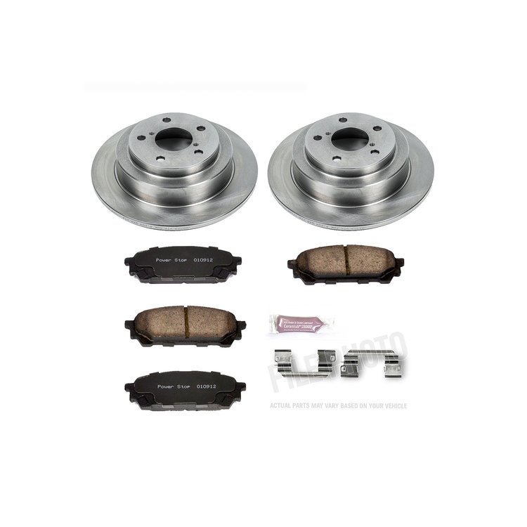 Autospecialty By Power Stop 1-Click Daily Driver Brake Kits