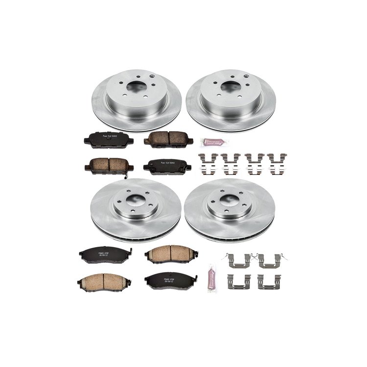 Autospecialty By Power Stop 1-Click Daily Driver Brake Kits