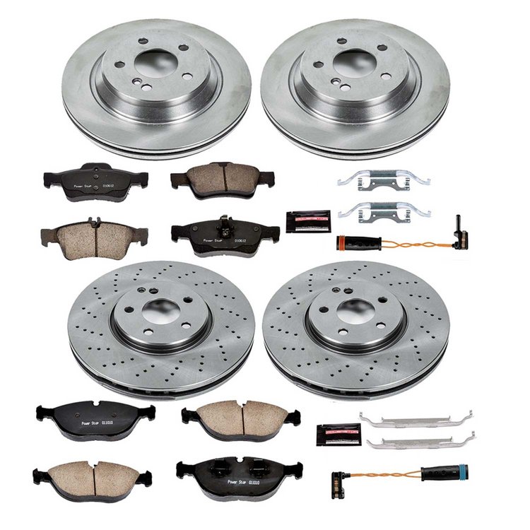 Autospecialty By Power Stop 1-Click Daily Driver Brake Kits