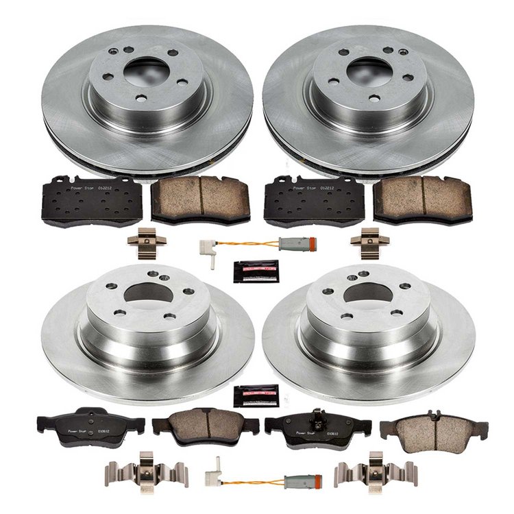 Autospecialty By Power Stop 1-Click Daily Driver Brake Kits