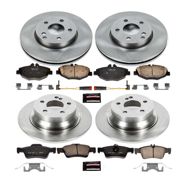 Autospecialty By Power Stop 1-Click Daily Driver Brake Kits