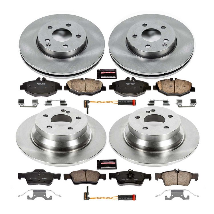 Autospecialty By Power Stop 1-Click Daily Driver Brake Kits