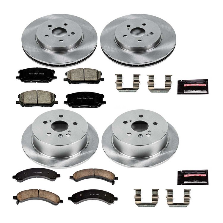 Autospecialty By Power Stop 1-Click Daily Driver Brake Kits