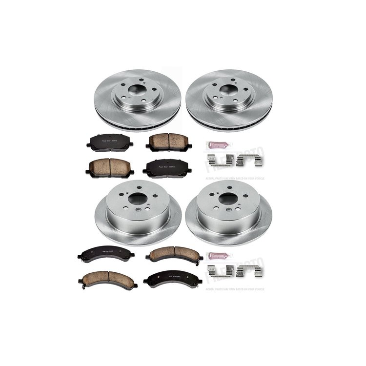 Autospecialty By Power Stop 1-Click Daily Driver Brake Kits