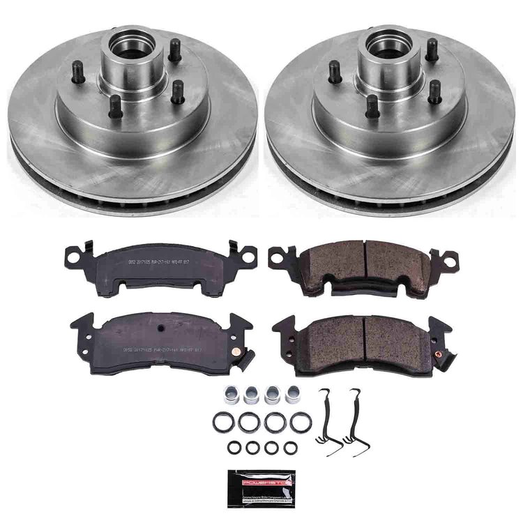 Autospecialty OE Stock Replacement 1-Click Daily Driver Brake Kit