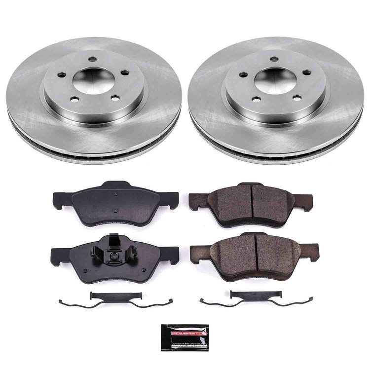 Autospecialty OE Stock Replacement 1-Click Daily Driver Brake Kit