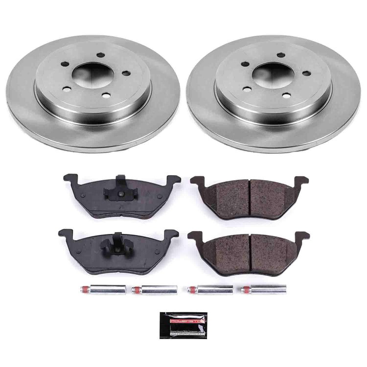 Autospecialty By Power Stop 1-Click Daily Driver Brake Kits
