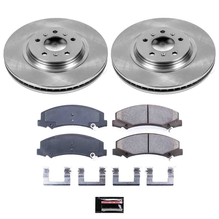 Autospecialty OE Stock Replacement 1-Click Daily Driver Brake Kit