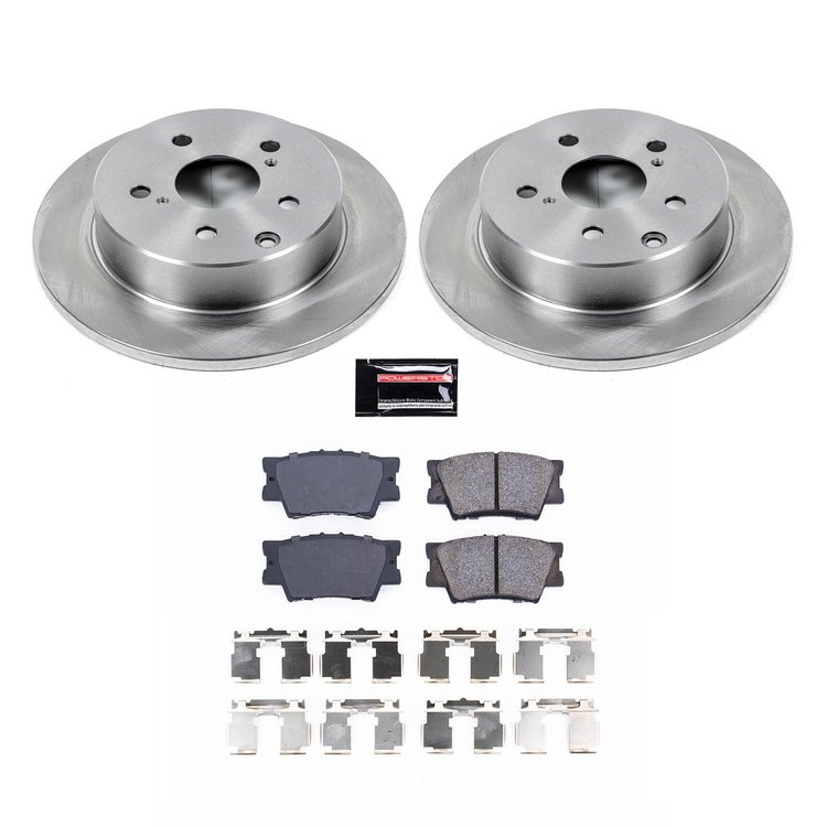 Autospecialty OE Stock Replacement 1-Click Daily Driver Brake Kit