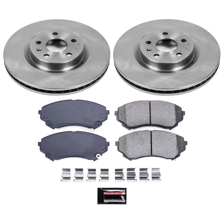 Autospecialty OE Stock Replacement 1-Click Daily Driver Brake Kit
