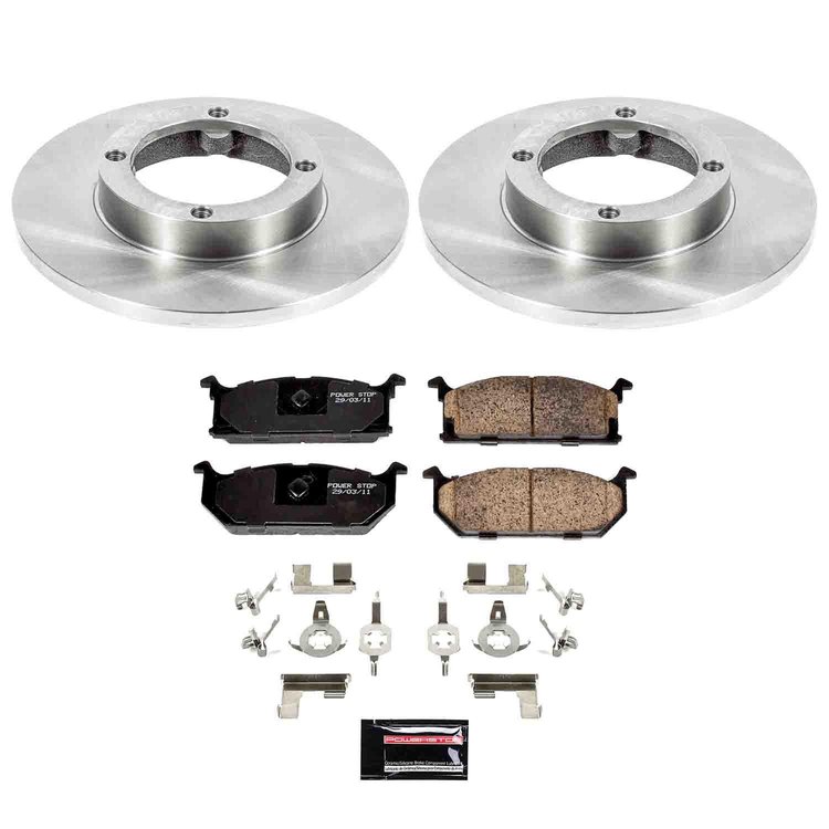 Autospecialty By Power Stop 1-Click Daily Driver Brake Kits