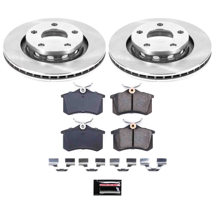 Autospecialty By Power Stop 1-Click Daily Driver Brake Kits