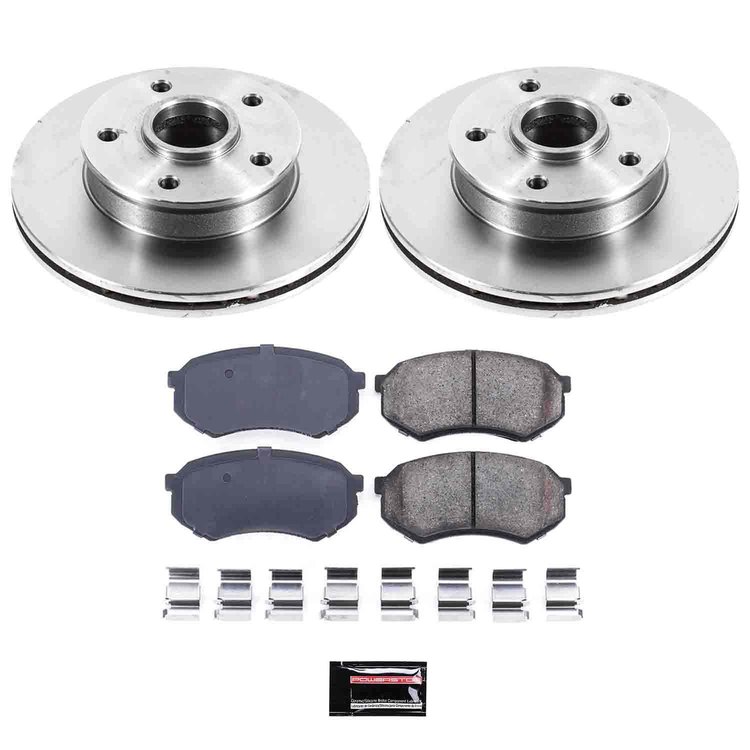 Autospecialty By Power Stop 1-Click Daily Driver Brake Kits