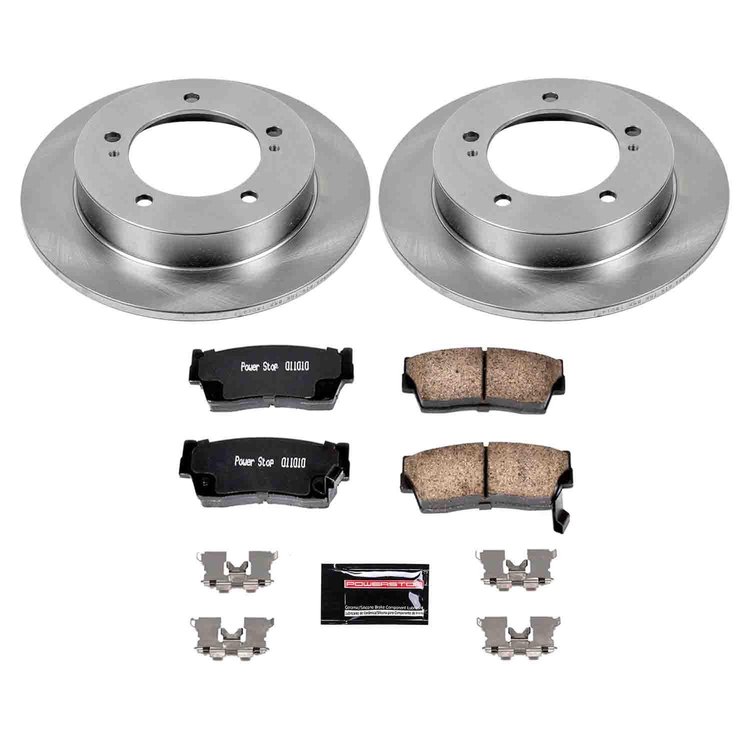 Autospecialty By Power Stop 1-Click Daily Driver Brake Kits