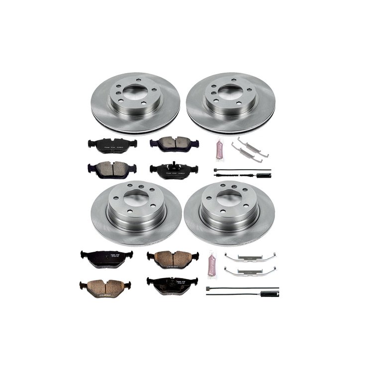 Autospecialty By Power Stop 1-Click Daily Driver Brake Kits