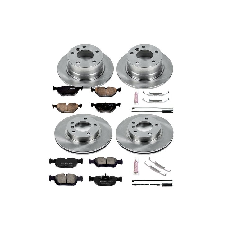 Autospecialty By Power Stop 1-Click Daily Driver Brake Kits