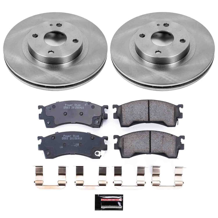 Autospecialty OE Stock Replacement 1-Click Daily Driver Brake Kit
