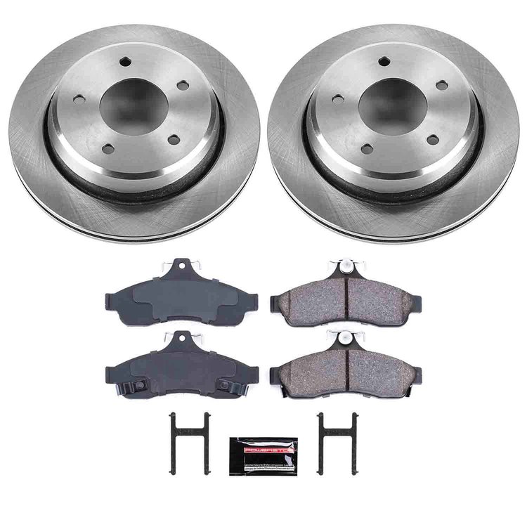 Autospecialty By Power Stop 1-Click Daily Driver Brake Kits