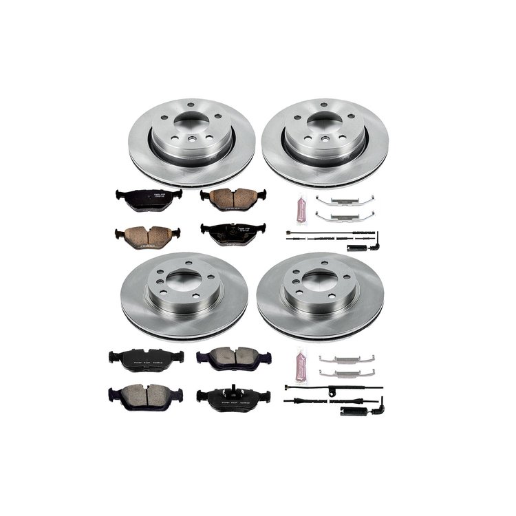 Autospecialty By Power Stop 1-Click Daily Driver Brake Kits
