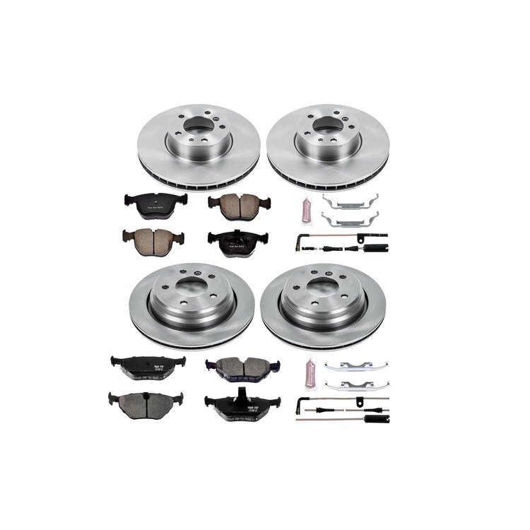 Autospecialty By Power Stop 1-Click Daily Driver Brake Kits