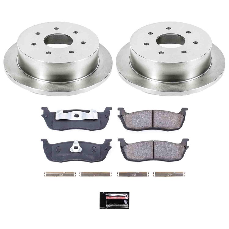 Autospecialty OE Stock Replacement 1-Click Daily Driver Brake Kit