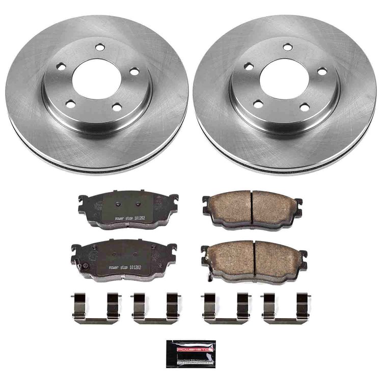 Autospecialty By Power Stop 1-Click Daily Driver Brake Kits