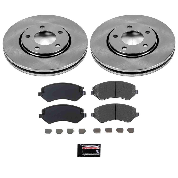 Autospecialty By Power Stop 1-Click Daily Driver Brake Kits