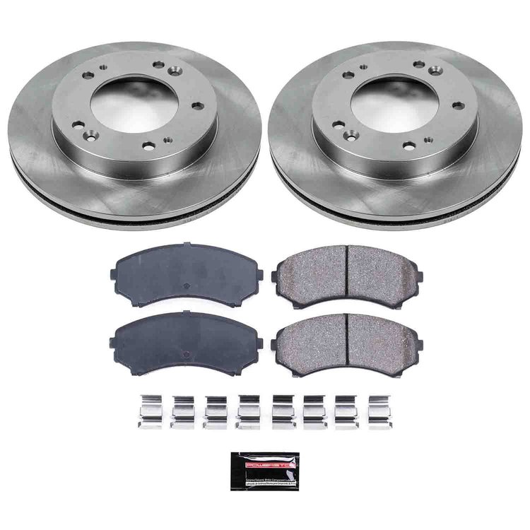 Autospecialty By Power Stop 1-Click Daily Driver Brake Kits