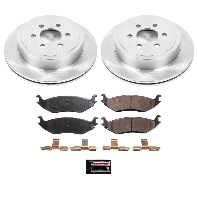 Autospecialty By Power Stop 1-Click Daily Driver Brake Kits