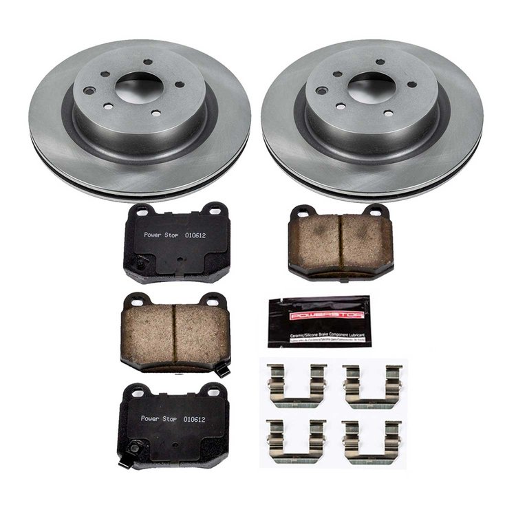 Autospecialty By Power Stop 1-Click Daily Driver Brake Kits