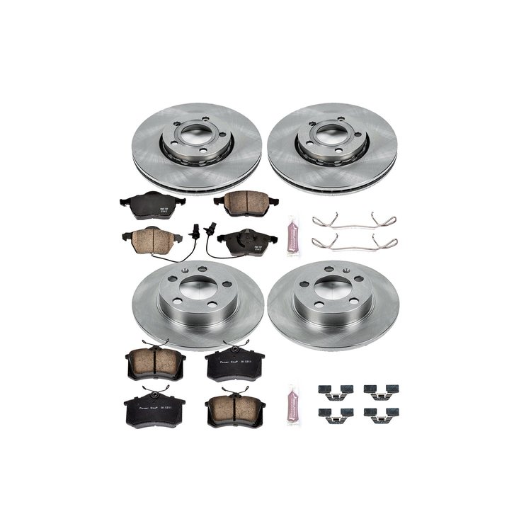 Autospecialty By Power Stop 1-Click Daily Driver Brake Kits