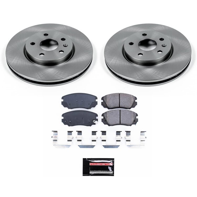 Autospecialty OE Stock Replacement 1-Click Daily Driver Brake Kit