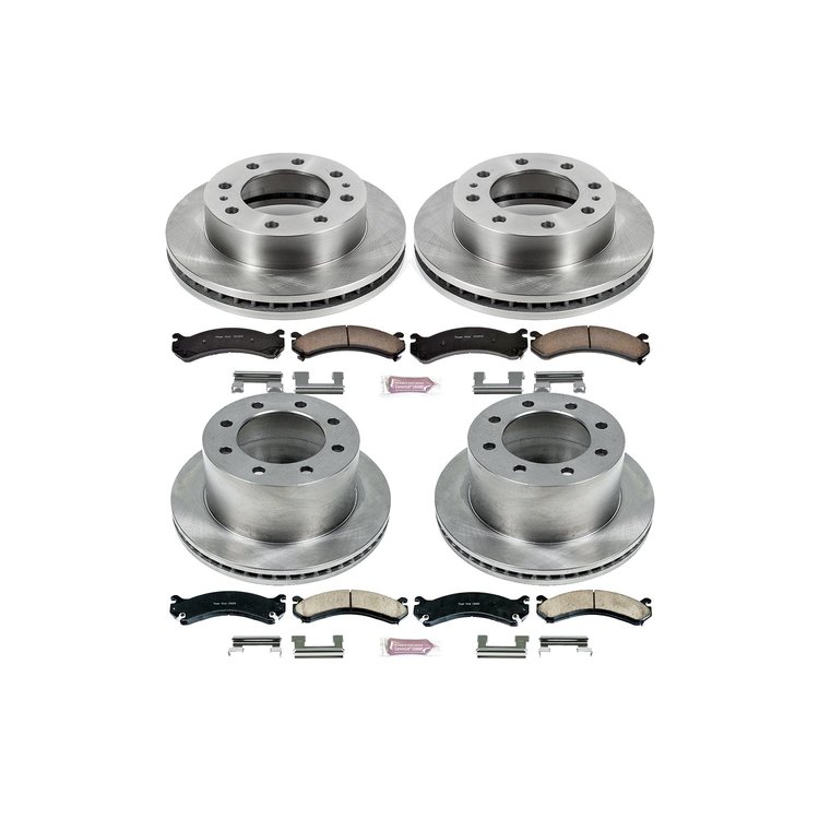 Autospecialty By Power Stop 1-Click Daily Driver Brake Kits