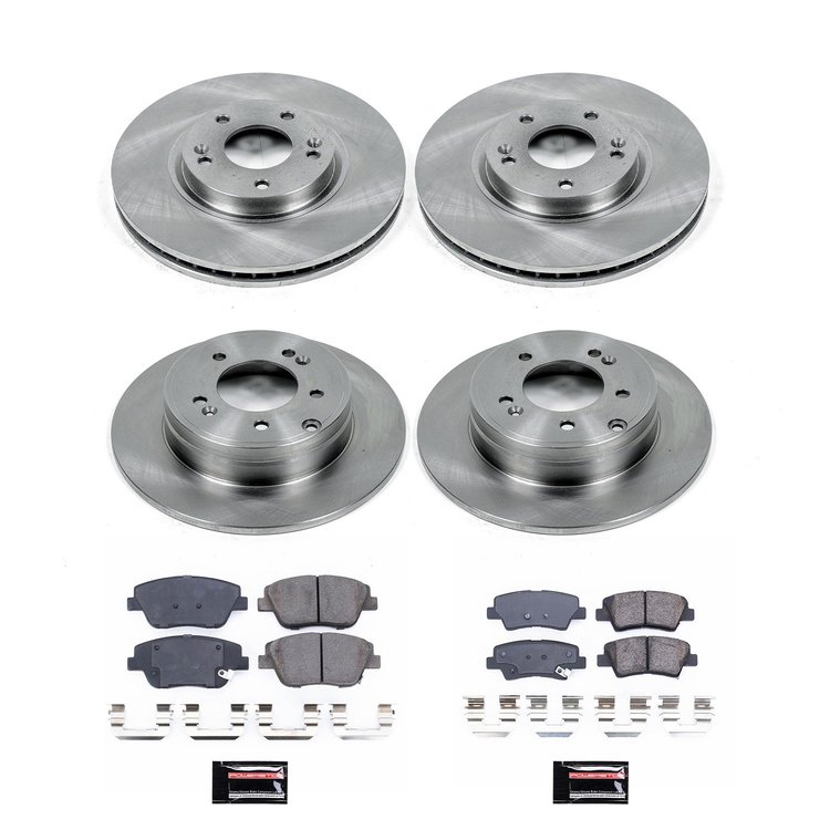 Autospecialty By Power Stop 1-Click Daily Driver Brake Kits