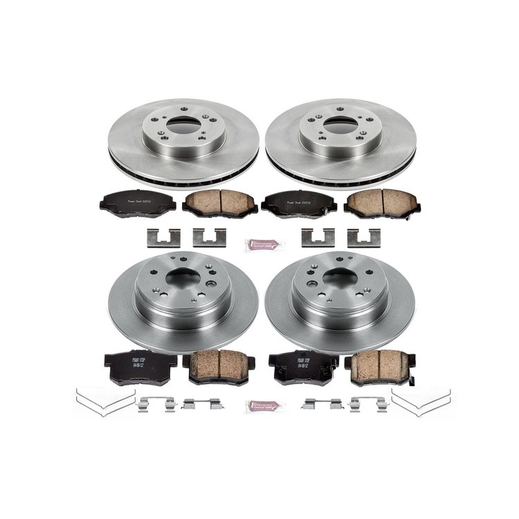 Autospecialty By Power Stop 1-Click Daily Driver Brake Kits